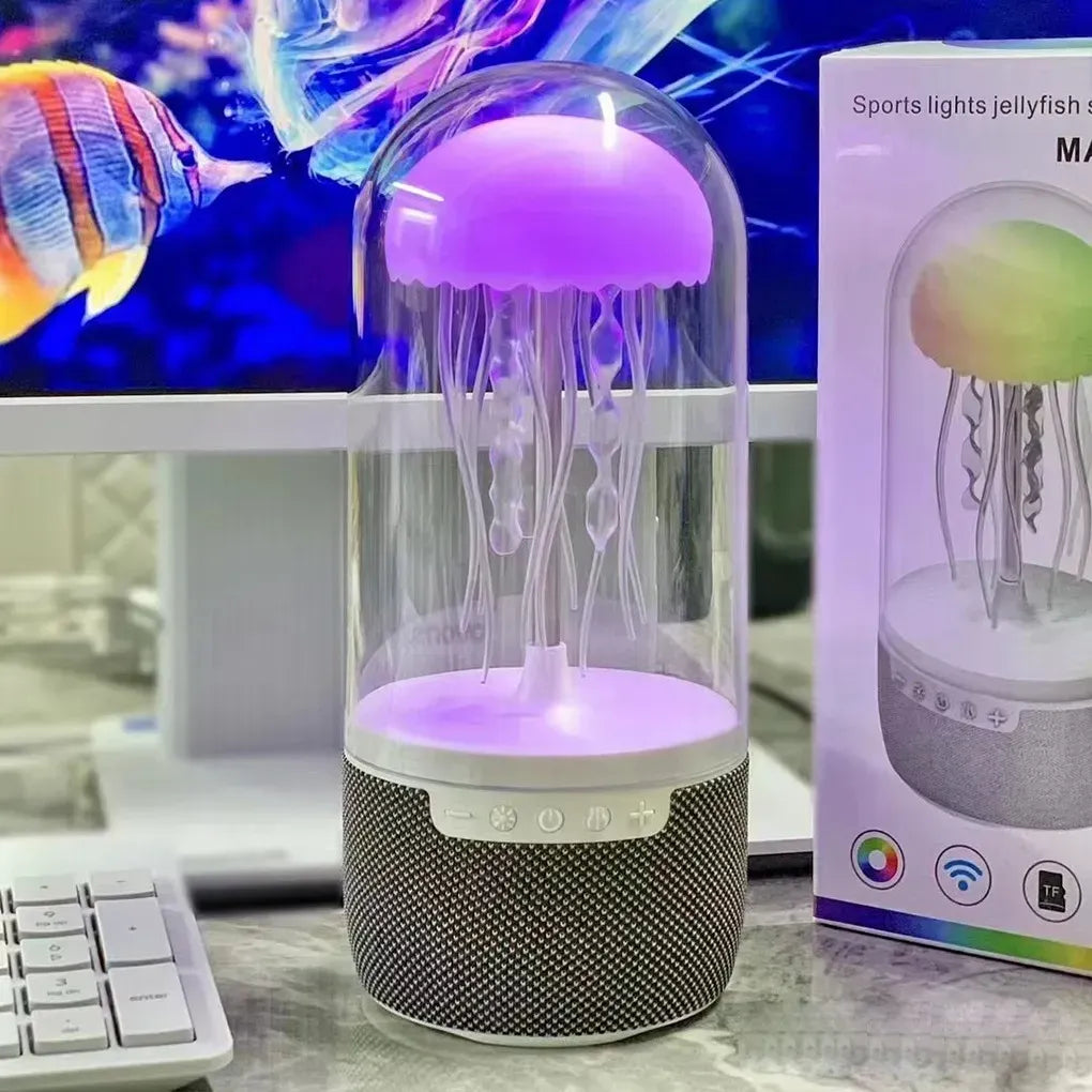 Lampara LED Medusa con Parlante Bluetooth